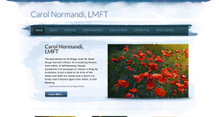 Desktop Screenshot of carolnormandi.com