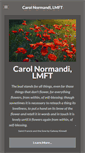 Mobile Screenshot of carolnormandi.com